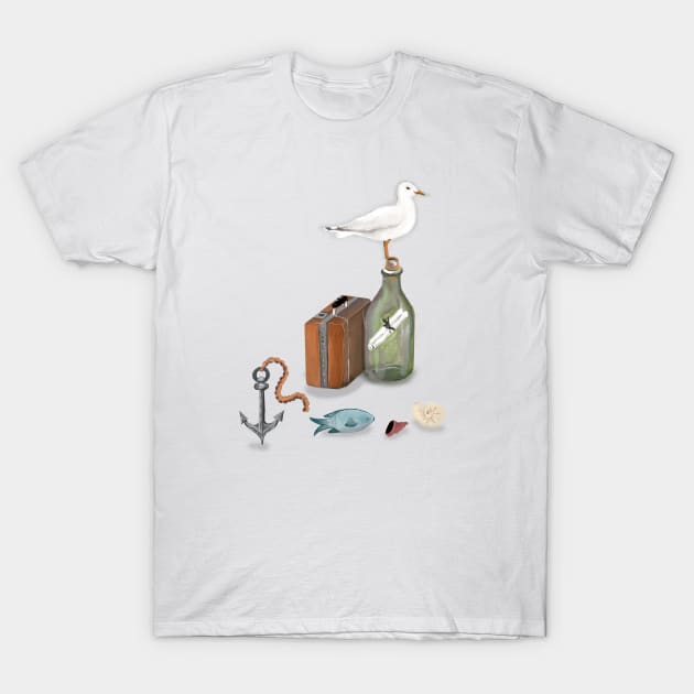 Travelling on a cruise T-Shirt by CoteCreation